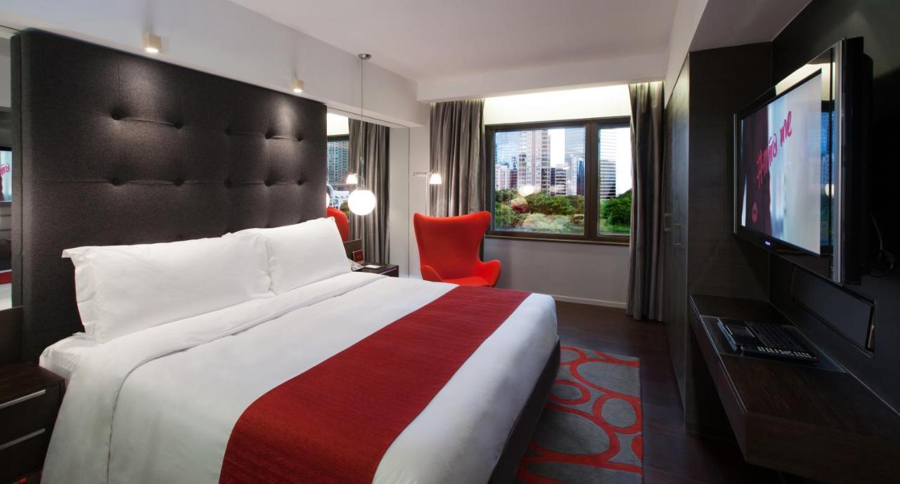 The Mira Hong Kong Hotell Exteriör bild Deluxe room