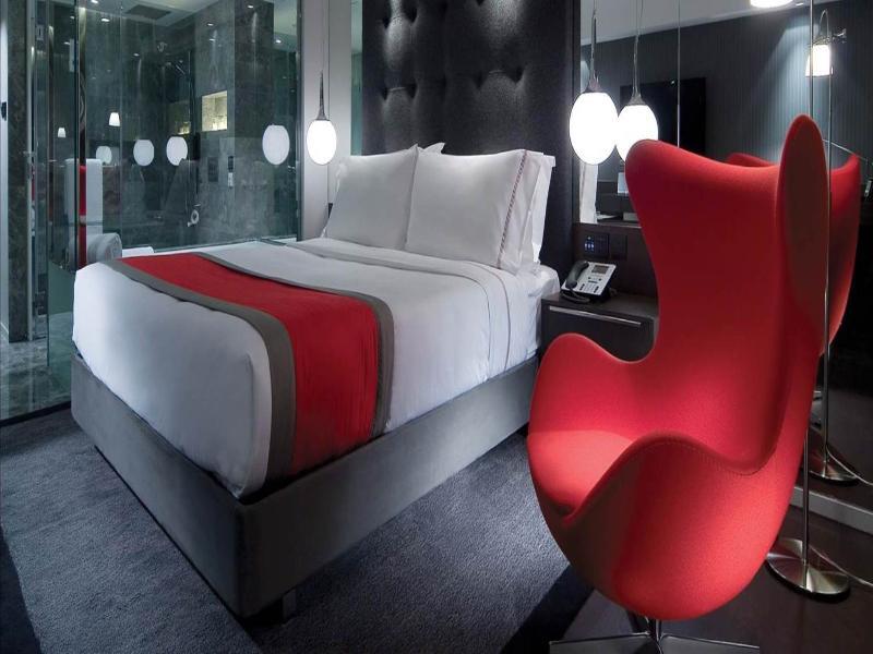 The Mira Hong Kong Hotell Exteriör bild A room at the hotel