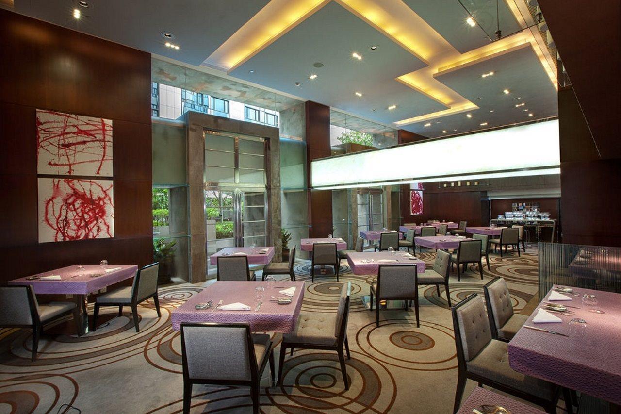 The Mira Hong Kong Hotell Exteriör bild The restaurant