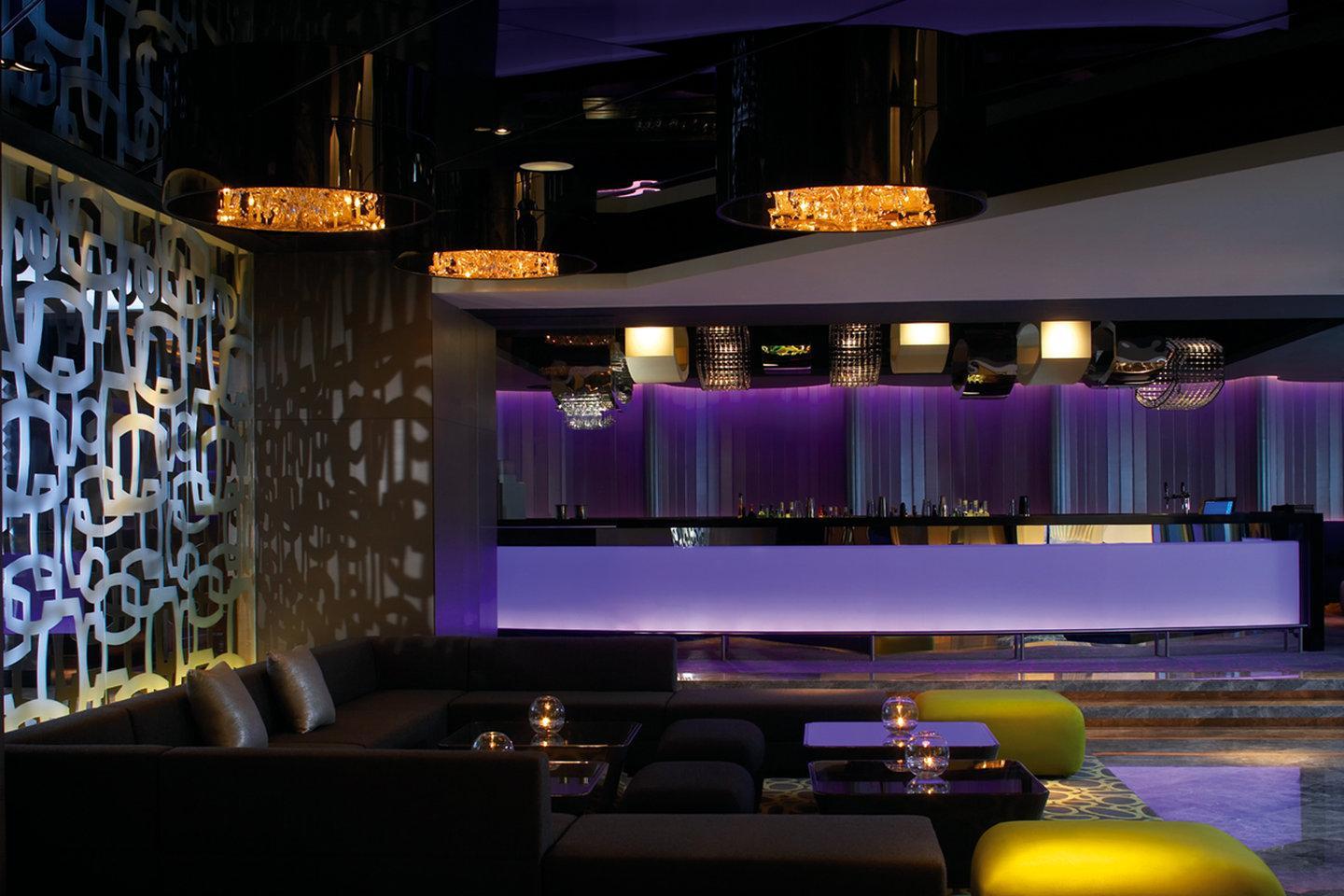 The Mira Hong Kong Hotell Inreriör bild The bar at the nightclub